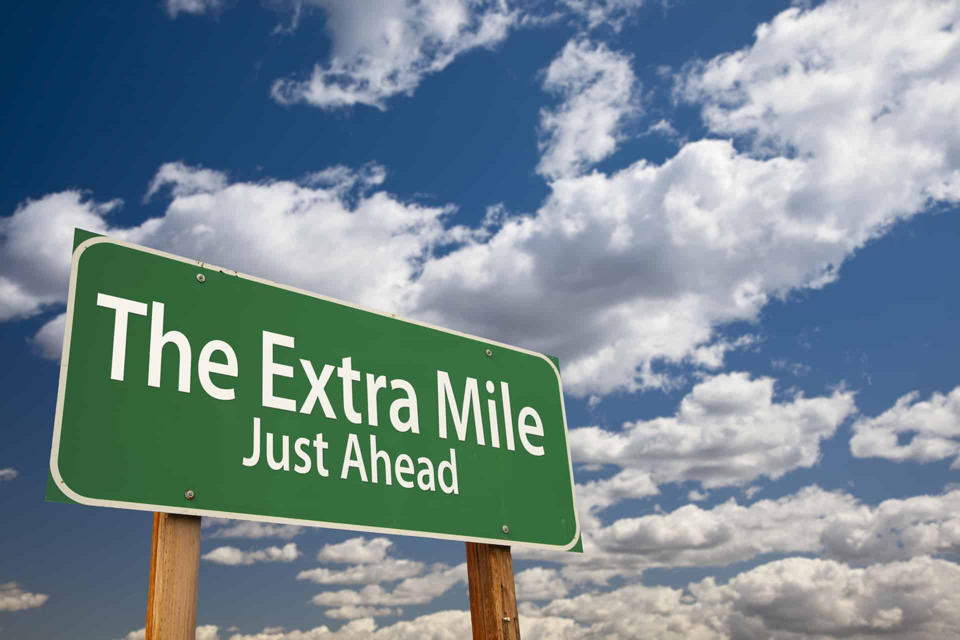 go the extra mile with content marketing