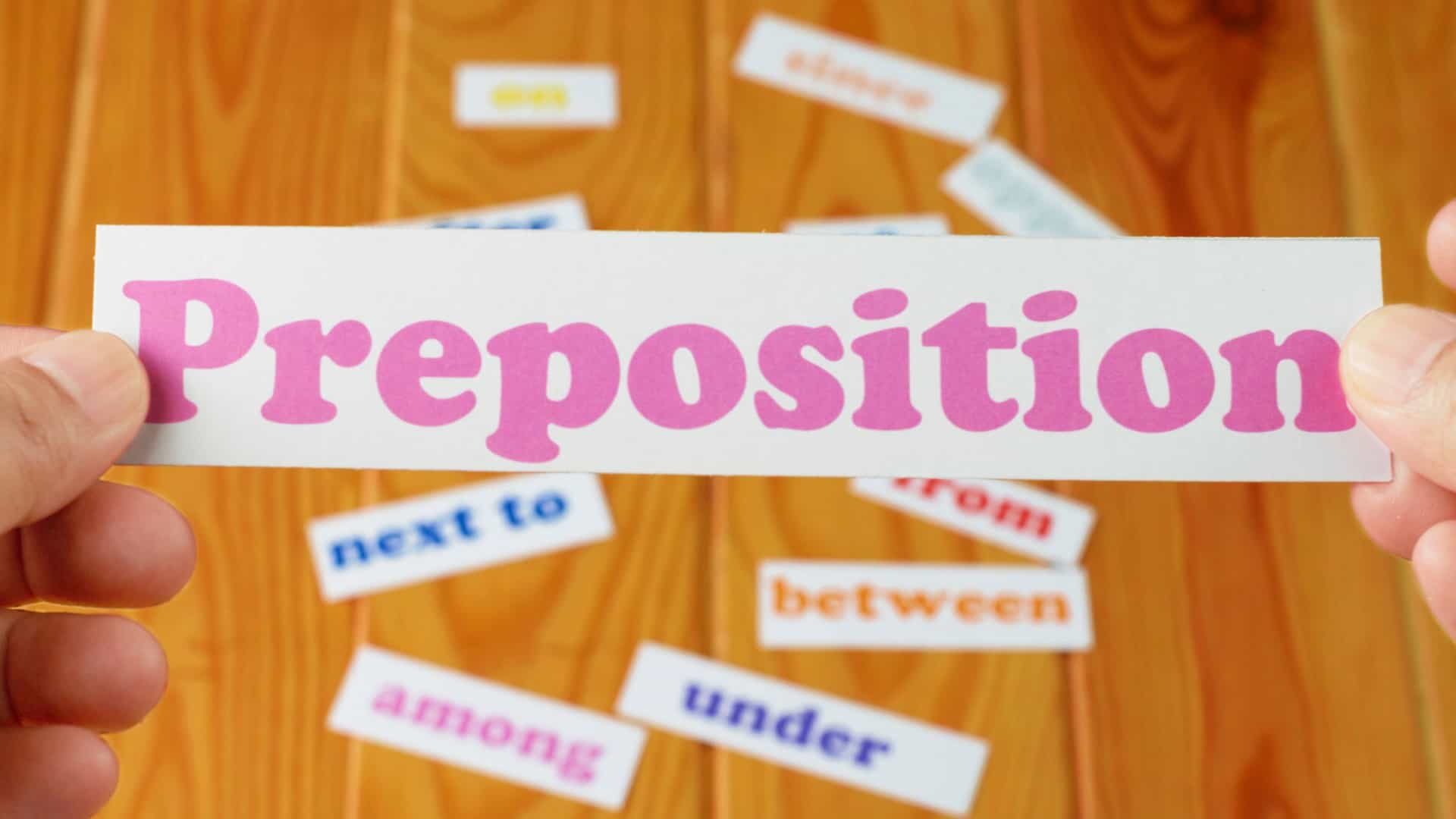 prepositional phrase