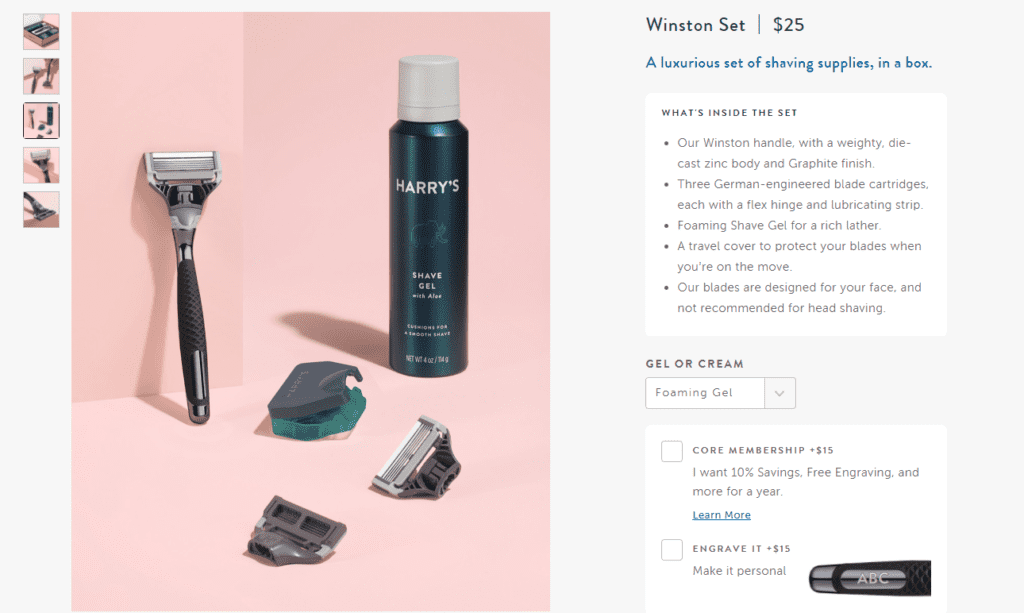 how to write a razor product description